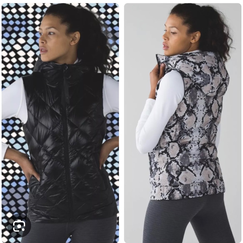 Lululemon Fluffiest reversible vest Size 6
